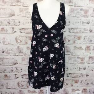 Floral Overall Dress